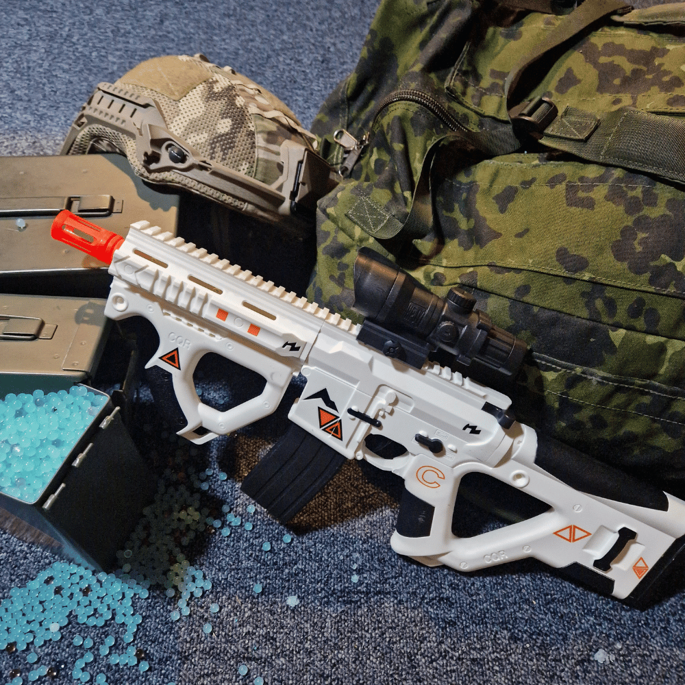 CQR Wit - Elektrisch gelblaster