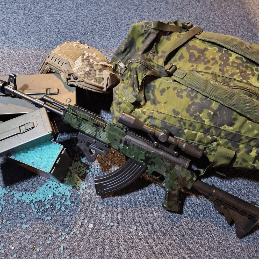 SKS Wood - Elektrischer Gelblaster
