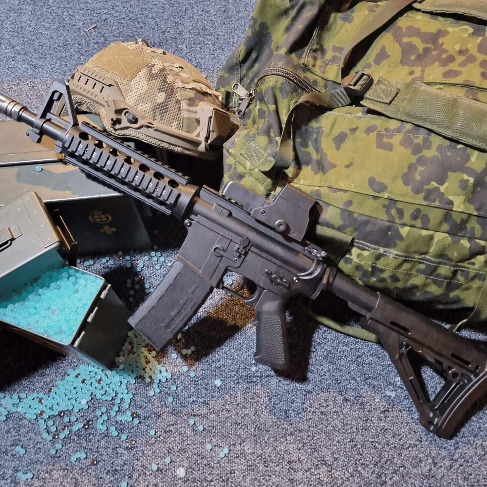 M4A1 PRO Zwart - GelBlaster elektrisch