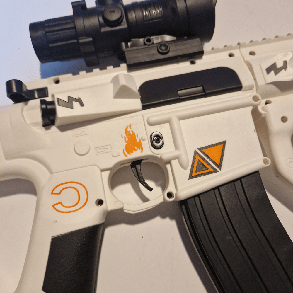 CQR Wit - Elektrisch gelblaster