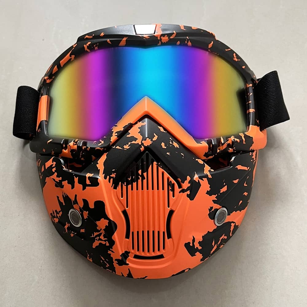 Gel Blaster Maske - Orange