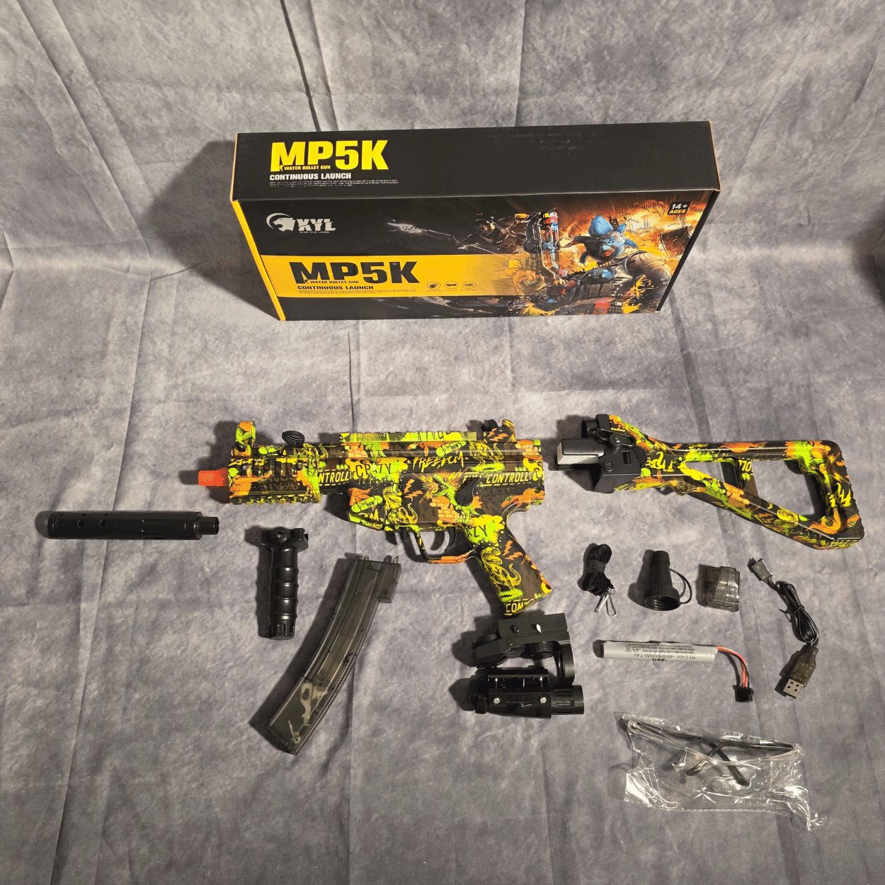 MP5 - GelBlaster elektrisch