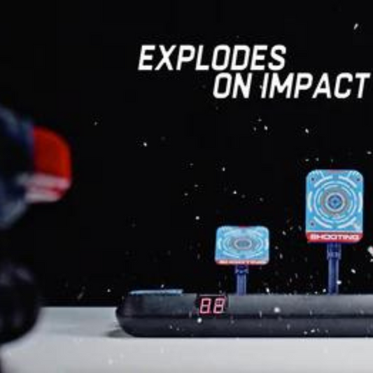 Automatisches GelBlaster-Schießziel - 4 Ziele