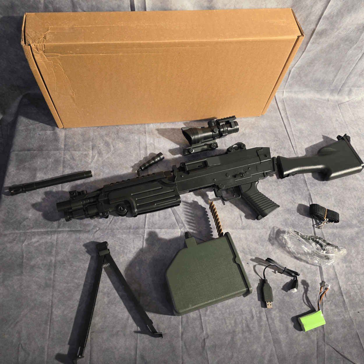 M249 - Elektrisch Gelblaster