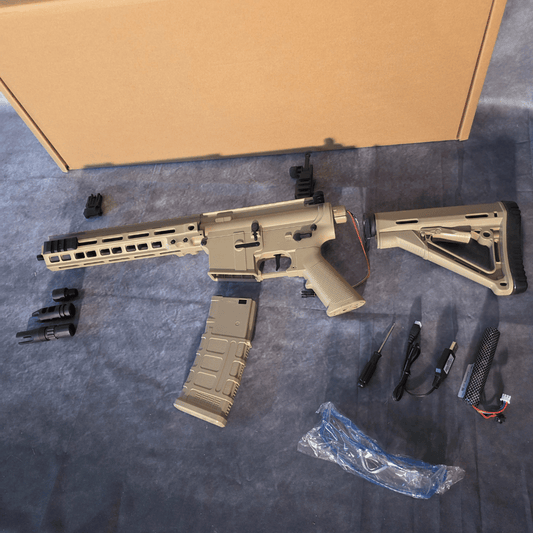 MK82 Pro Tan - Elektrische Gel Blaster Pistole