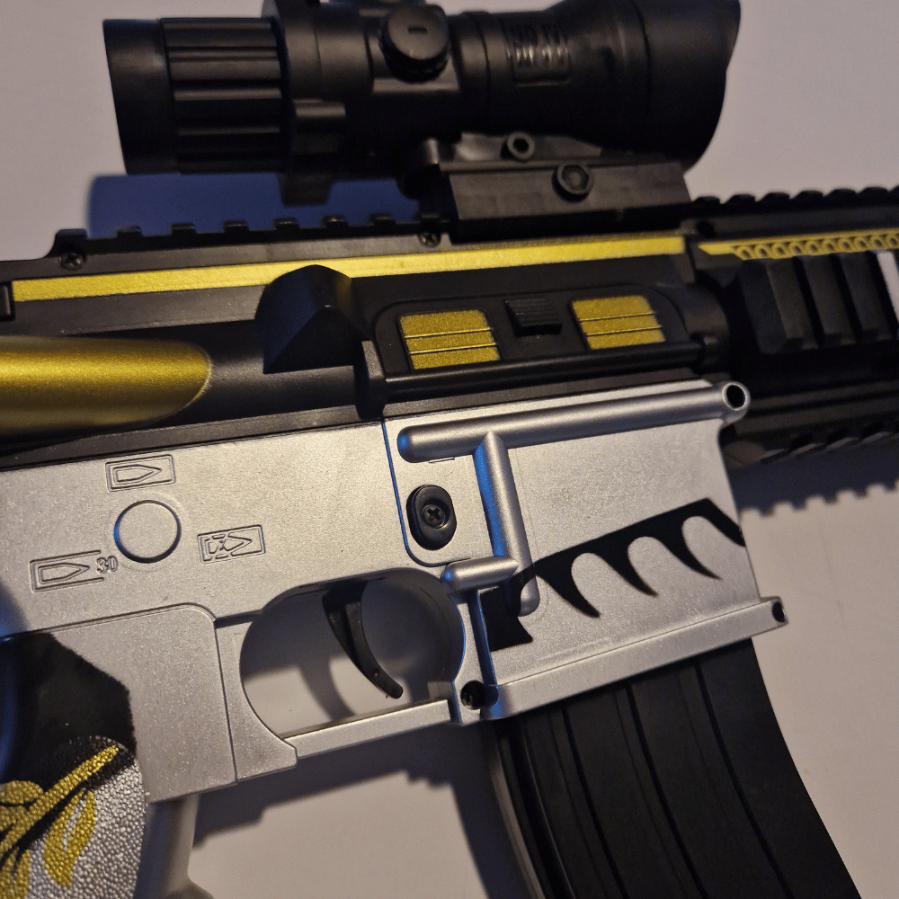 M4 Silver Spurs â Elektrischer Gelblaster
