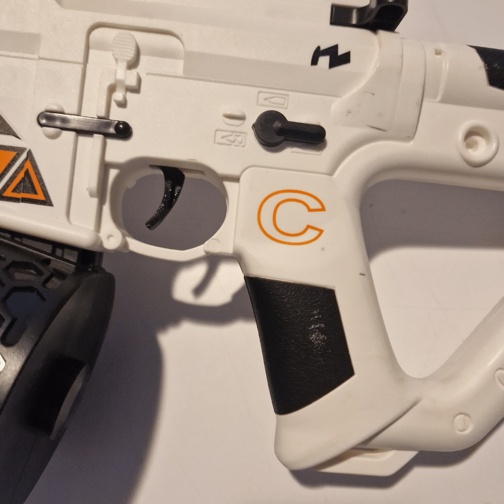 CQR Wit - Elektrisch gelblaster