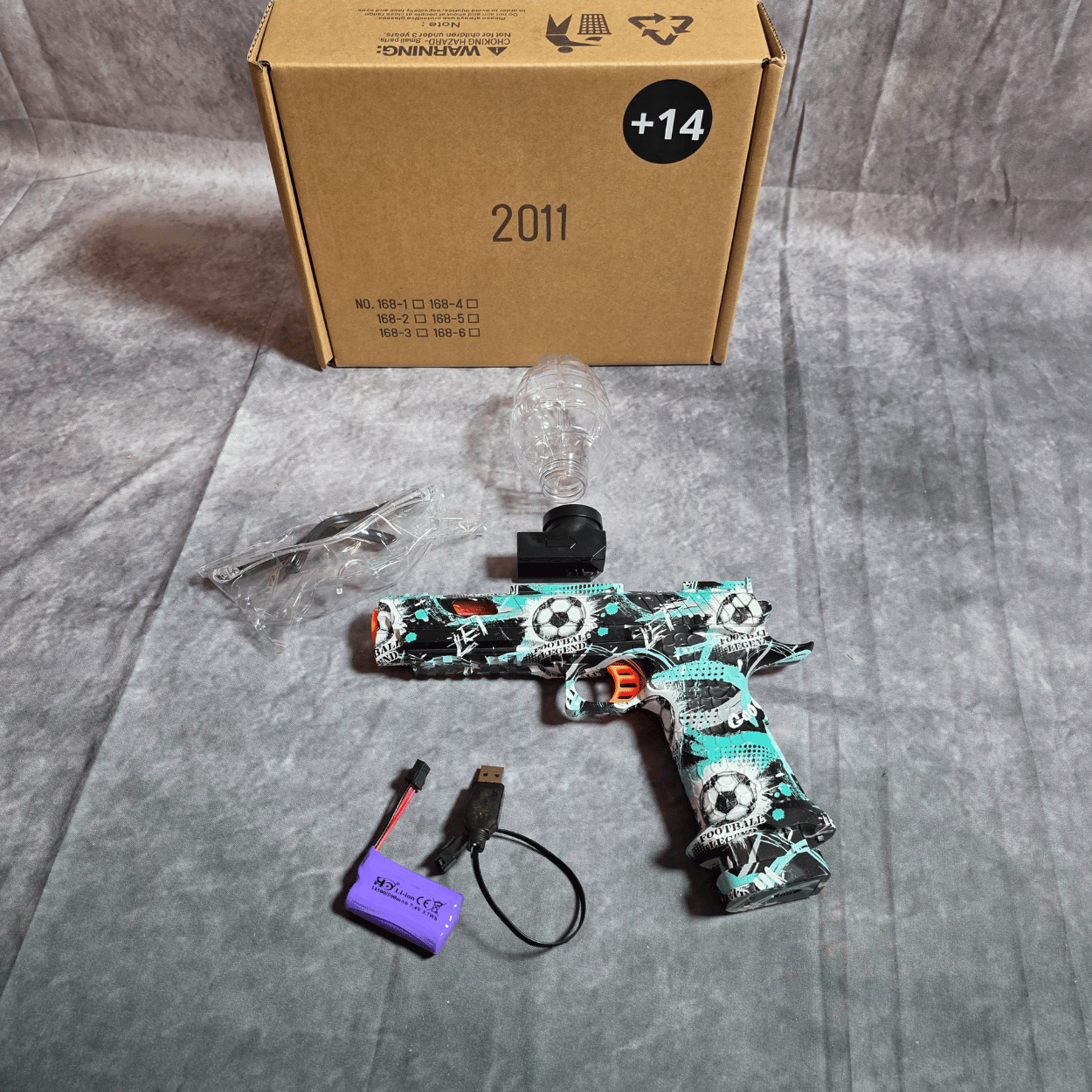 1912 – Elektrischer Gelblaster