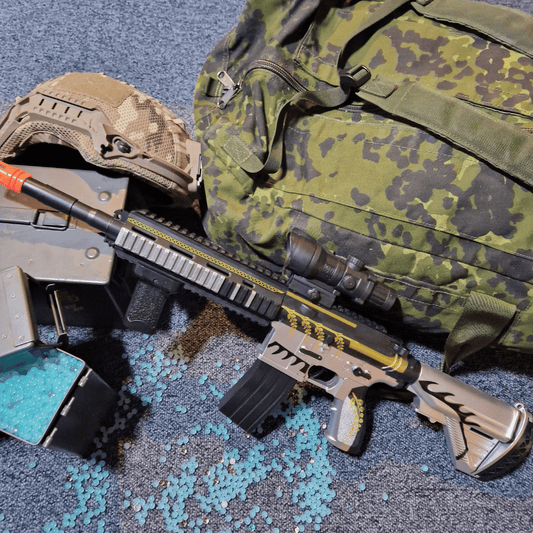 M4 Silver Spurs – Elektrischer Gelblaster