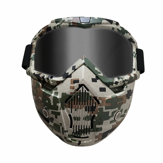 Gelblaster Masker - Woestijncamouflage
