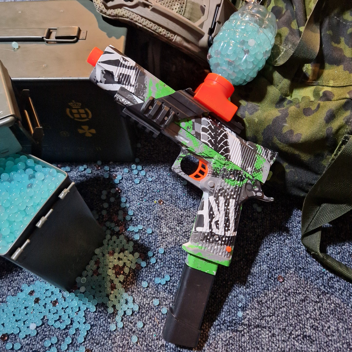 1912 – Elektrischer Gelblaster