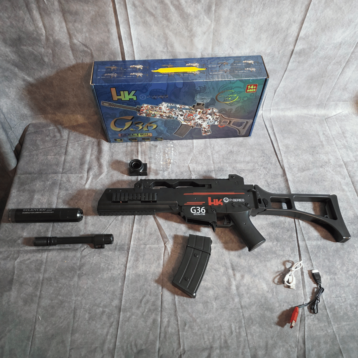 G8 Black - Elektrisch gelblaster