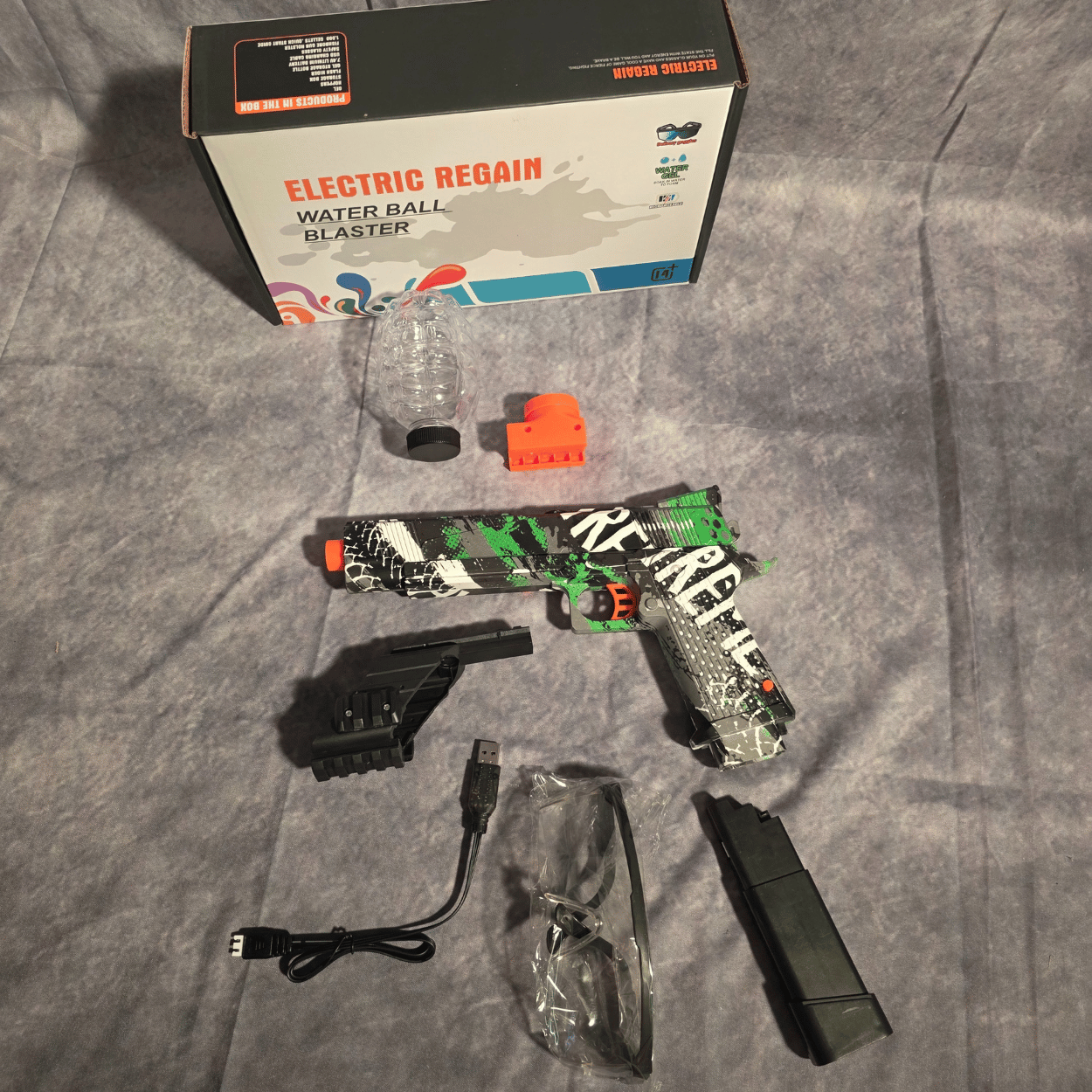 1912 - Elektrisch gelblaster