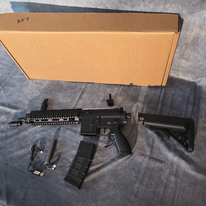 M416 Mil Pro Schwarz - Elektrischer Gelblaster