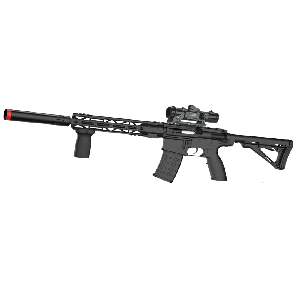 AR16 Schwarz - Elektrischer Gelblaster