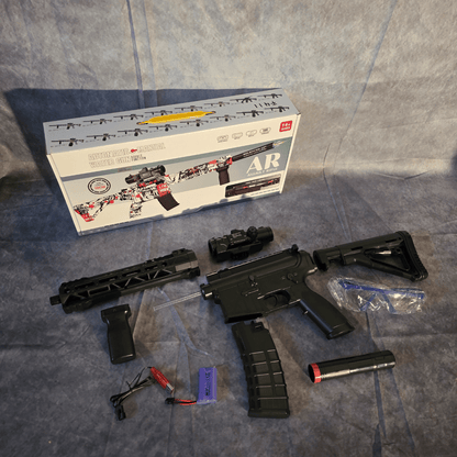 AR16 Zwart - Elektrische Gel Blaster