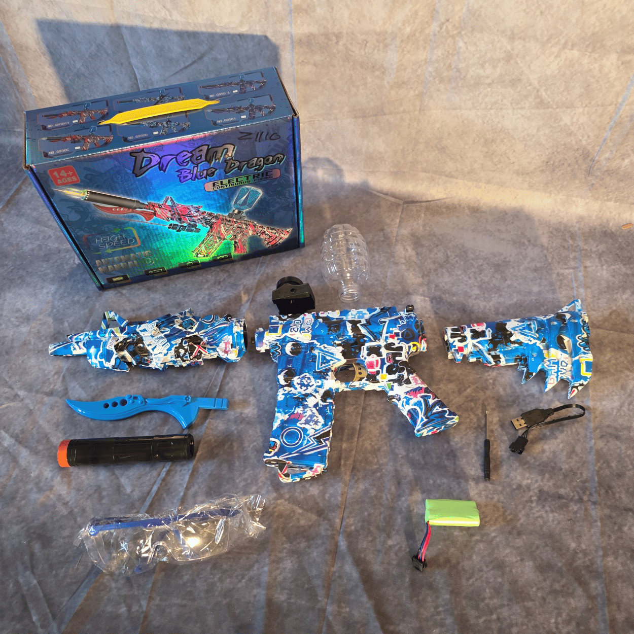 M4 Flying Dragon – Elektrischer Gelblaster