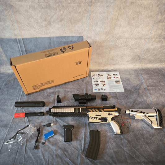 M4 Silver Spurs – Elektrischer Gelblaster