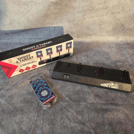 Automatisches GelBlaster-Schießziel - 4 Ziele