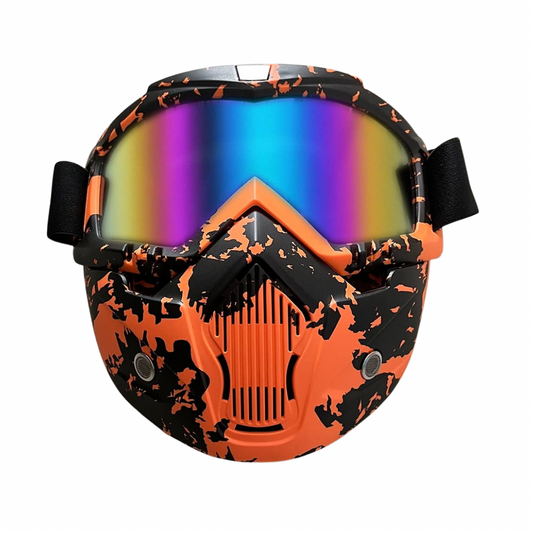 Gel Blaster Maske - Orange