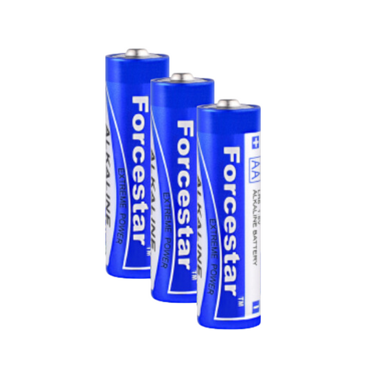 3x AA-Batterien